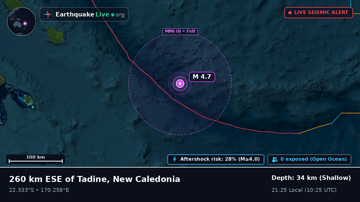 South Pacific Ocean (New Caledonia)