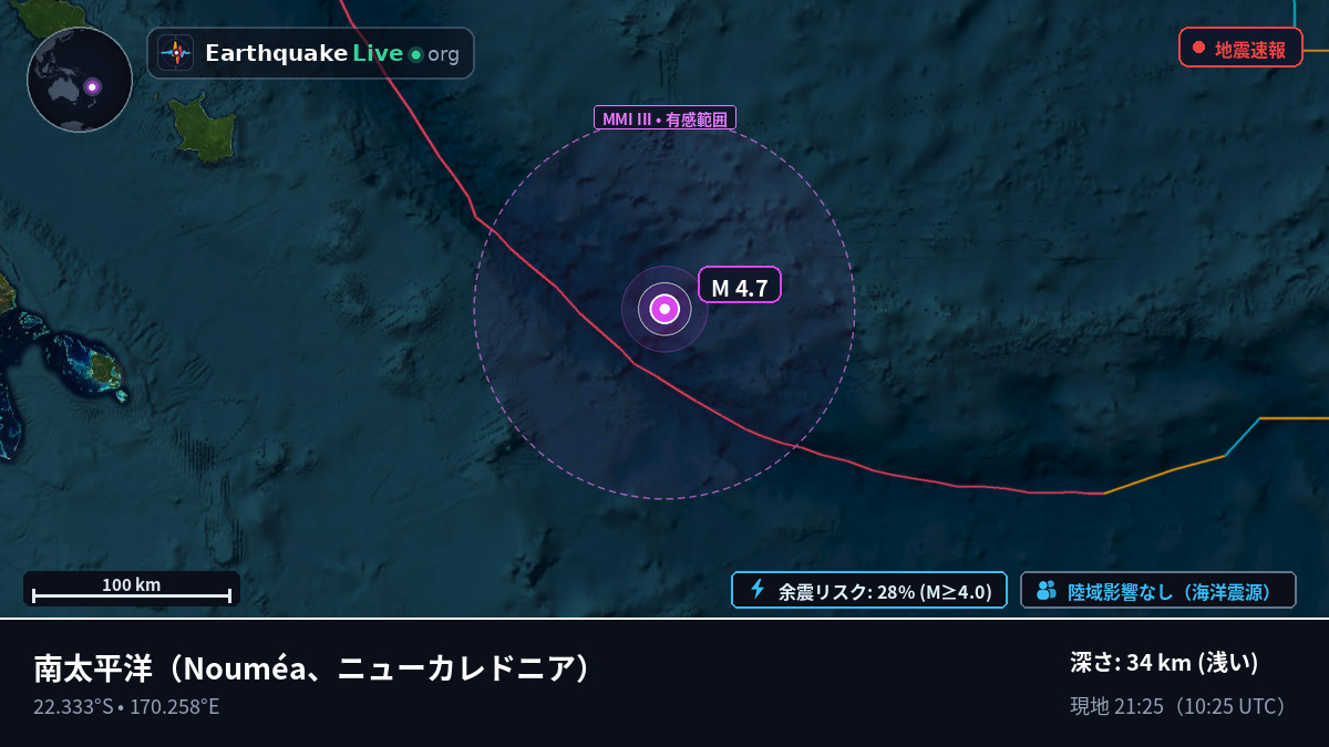 南太平洋 (ニューカレドニア)