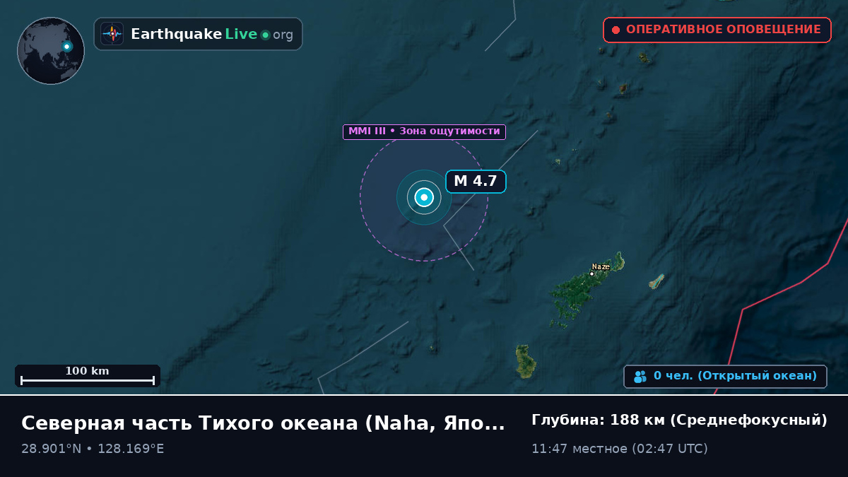 Северная часть Тихого океана (Япония)