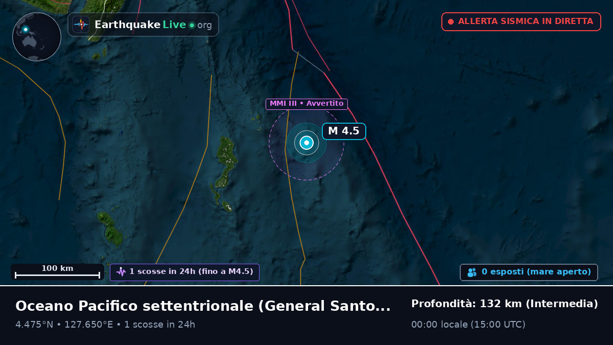 Oceano Pacifico settentrionale (Filippine)