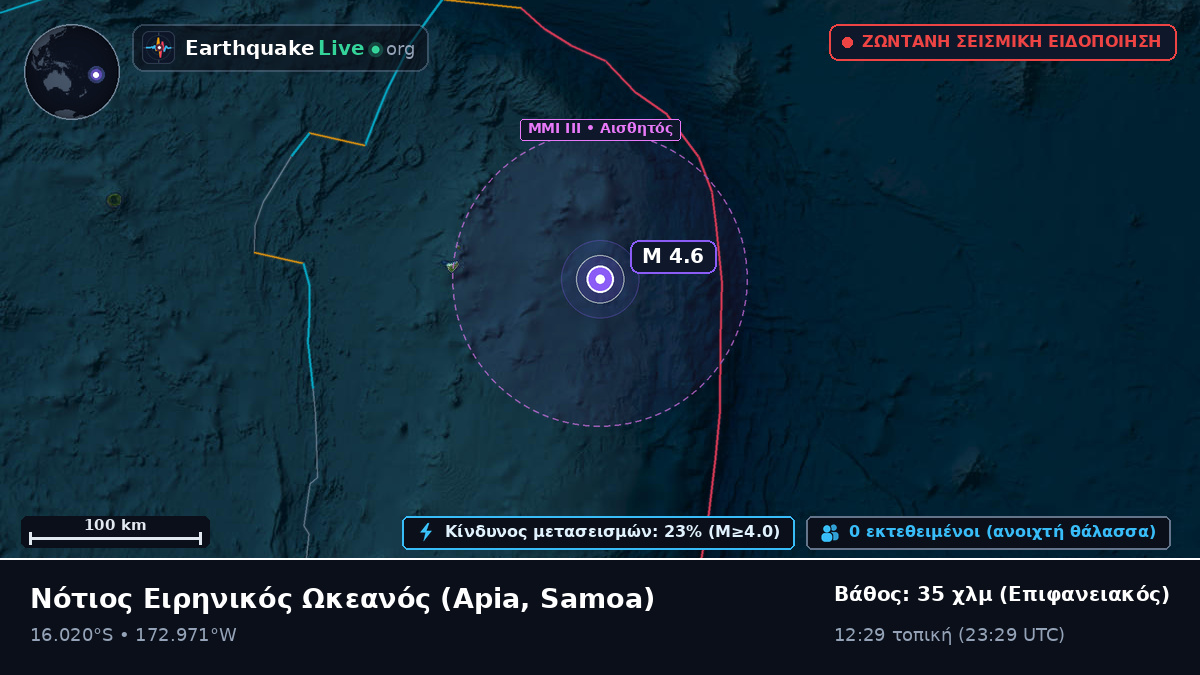 Νότιος Ειρηνικός Ωκεανός (Samoa)