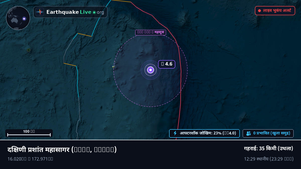 दक्षिणी प्रशांत महासागर (Samoa)
