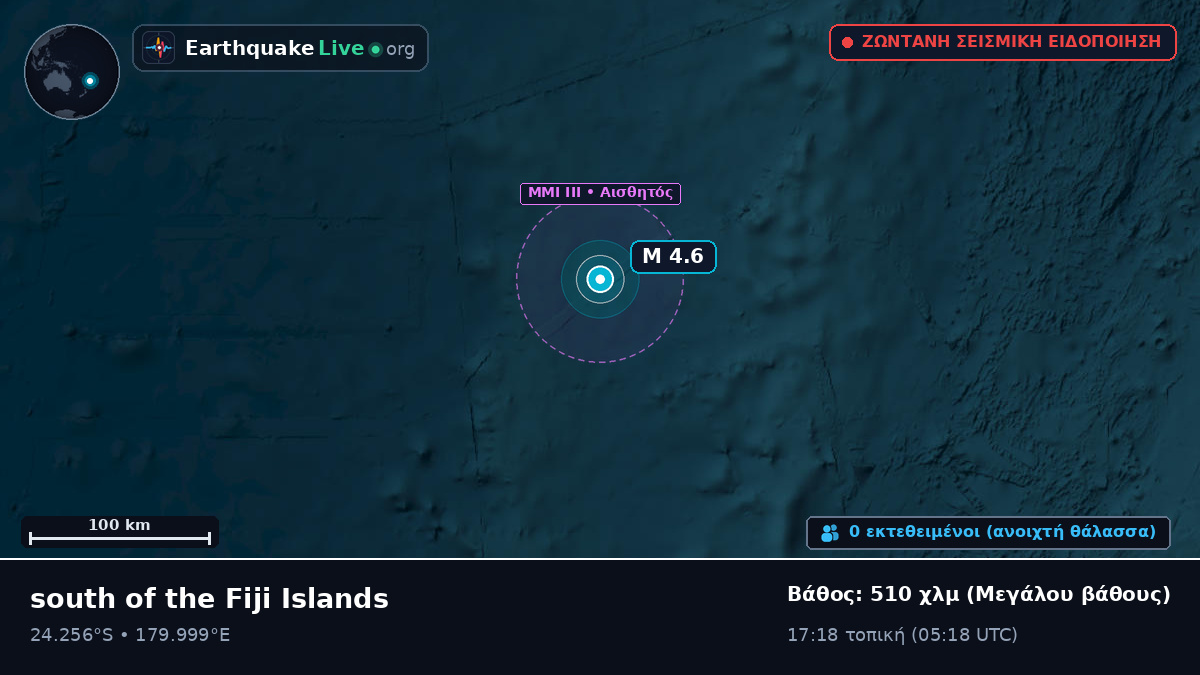 Νότιος Ειρηνικός Ωκεανός (Kermadec Islands)