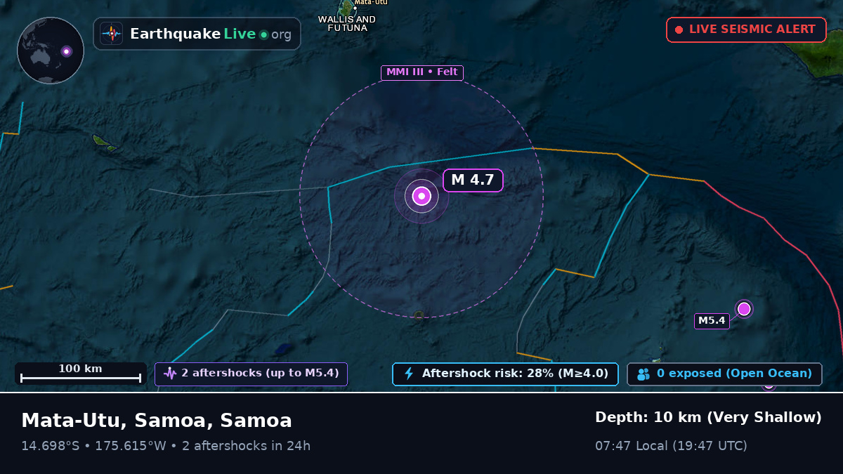 South Pacific Ocean (Samoa)