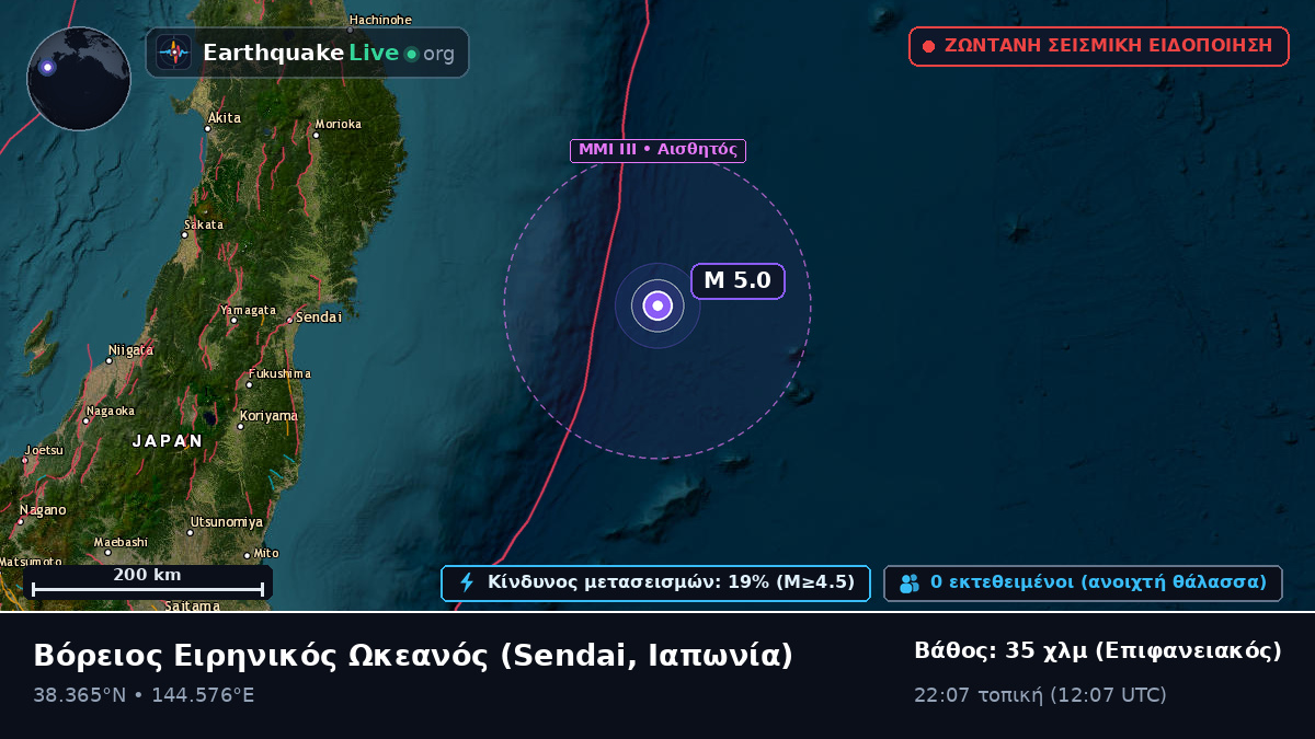 Βόρειος Ειρηνικός Ωκεανός (Ιαπωνία)
