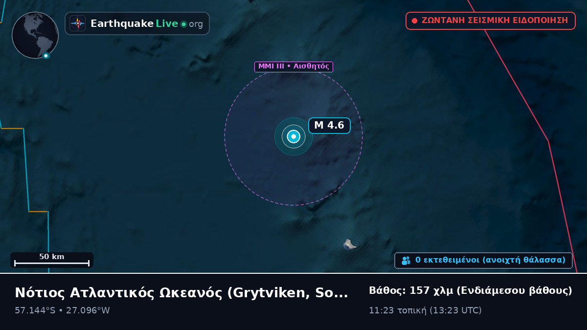 Νότιος Ατλαντικός Ωκεανός (South Georgia and the Islands)