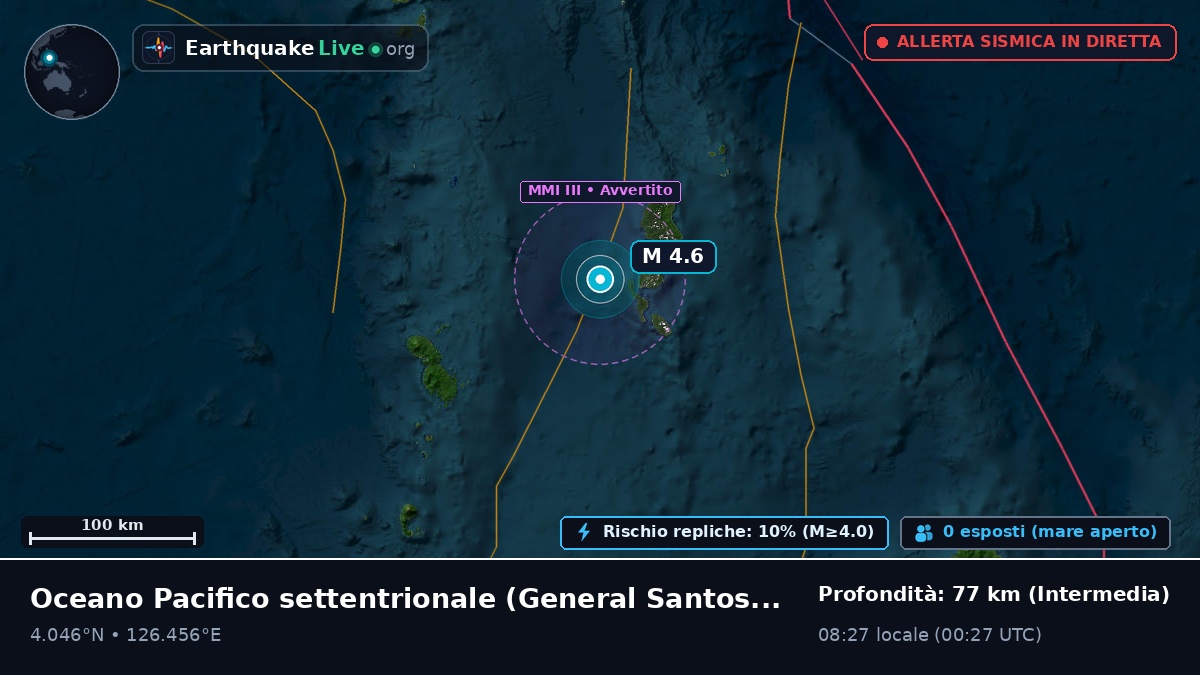 Oceano Pacifico settentrionale (Filippine)