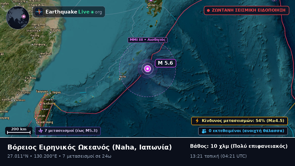 Βόρειος Ειρηνικός Ωκεανός (Ιαπωνία)