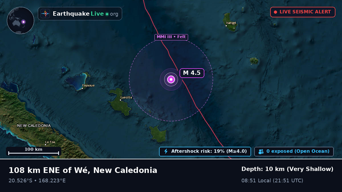South Pacific Ocean (New Caledonia)