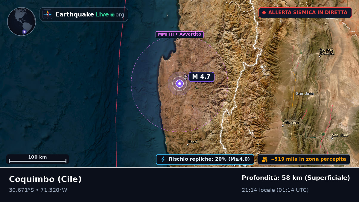 Coquimbo, Cile