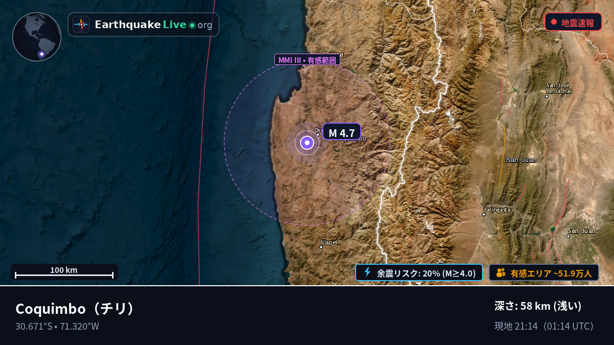 Coquimbo, チリ