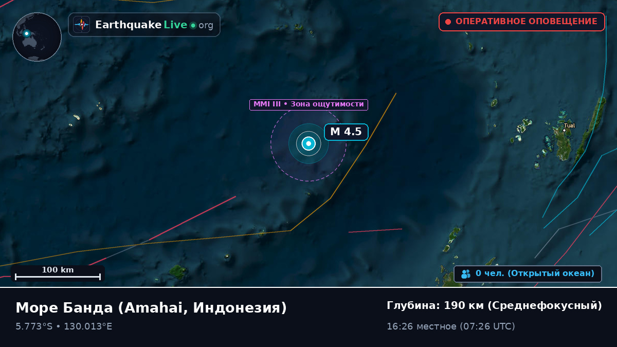 Море Банда (Индонезия)