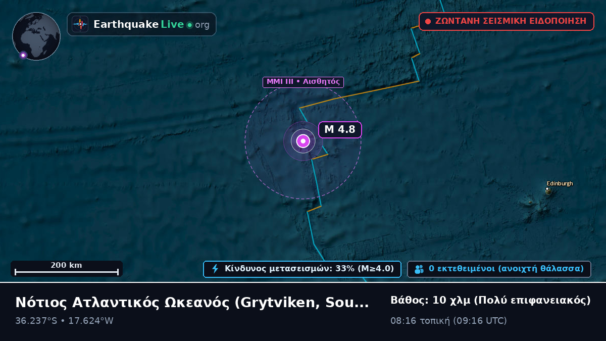 Νότιος Ατλαντικός Ωκεανός (South Georgia and the Islands)