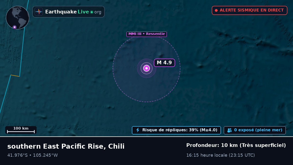 Océan Pacifique Sud (Chili)