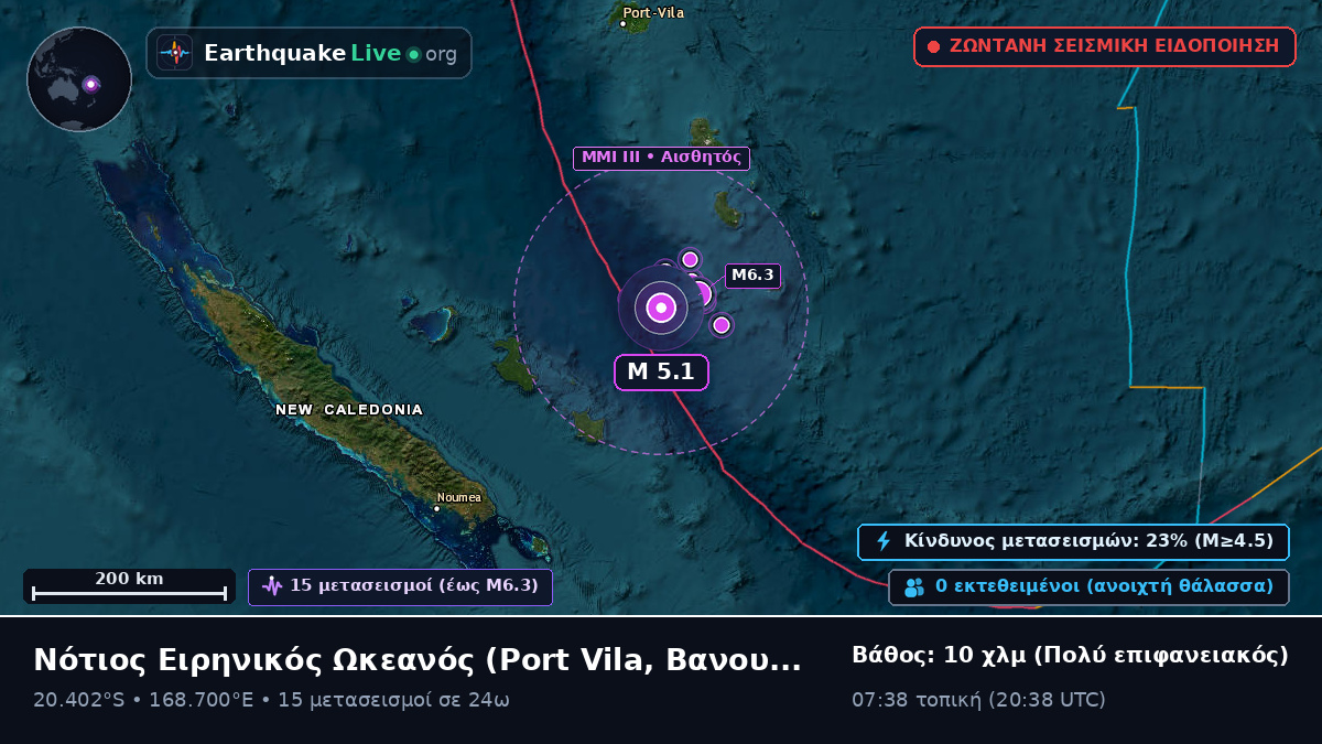 Νότιος Ειρηνικός Ωκεανός (Βανουάτου)