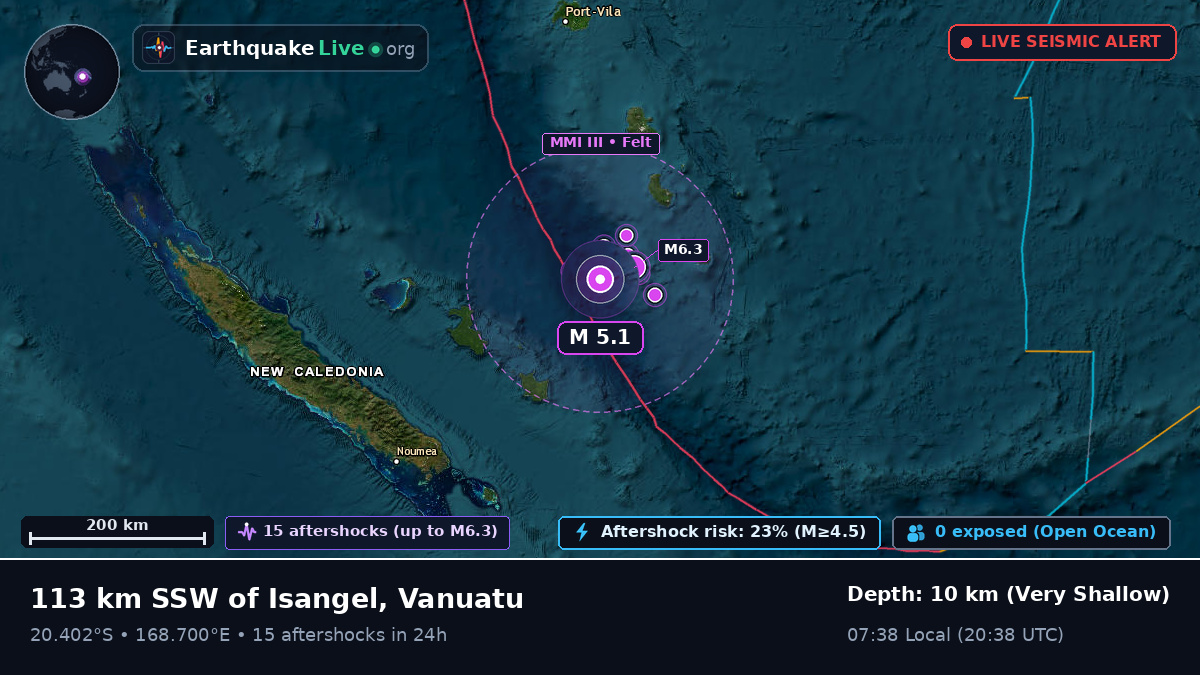 South Pacific Ocean (Vanuatu)