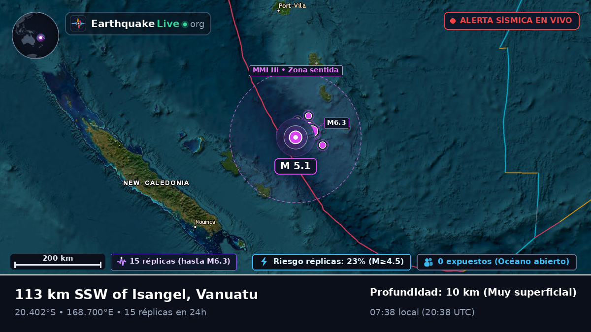 Océano Pacífico Sur (Vanuatu)