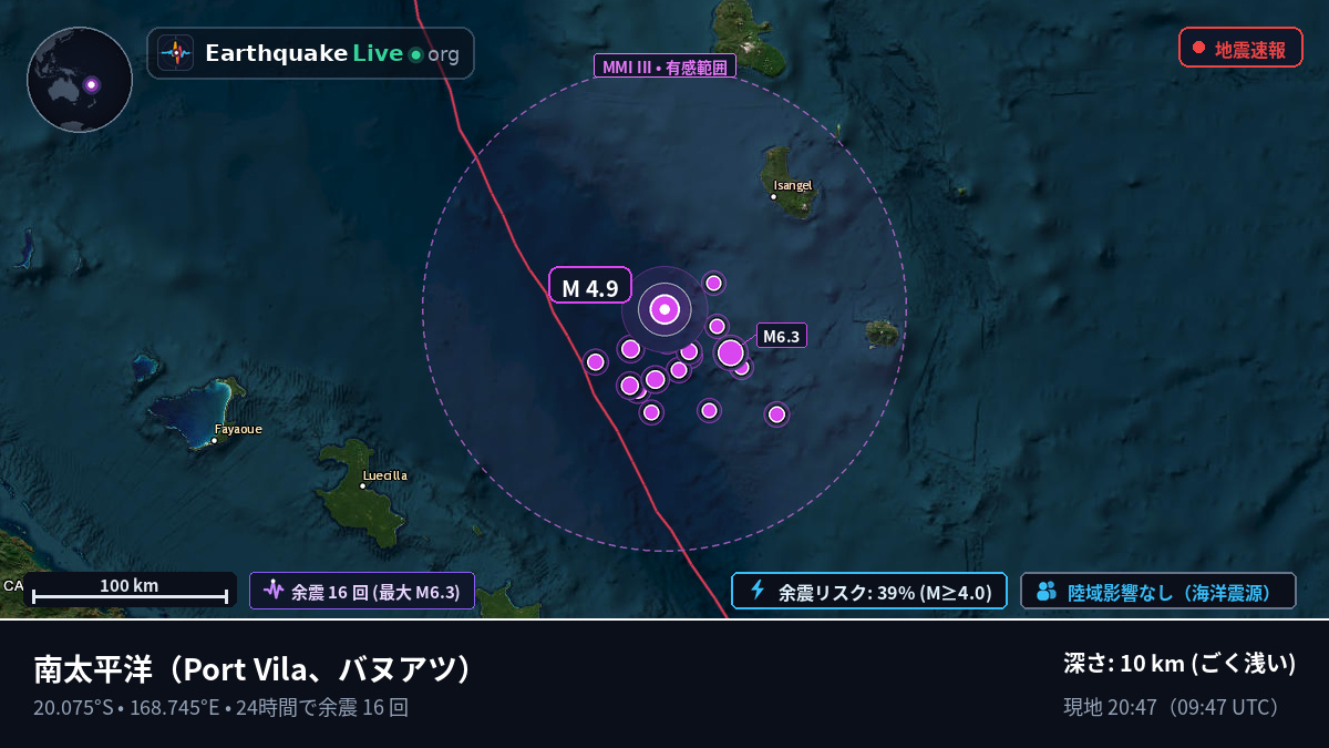 南太平洋 (バヌアツ)