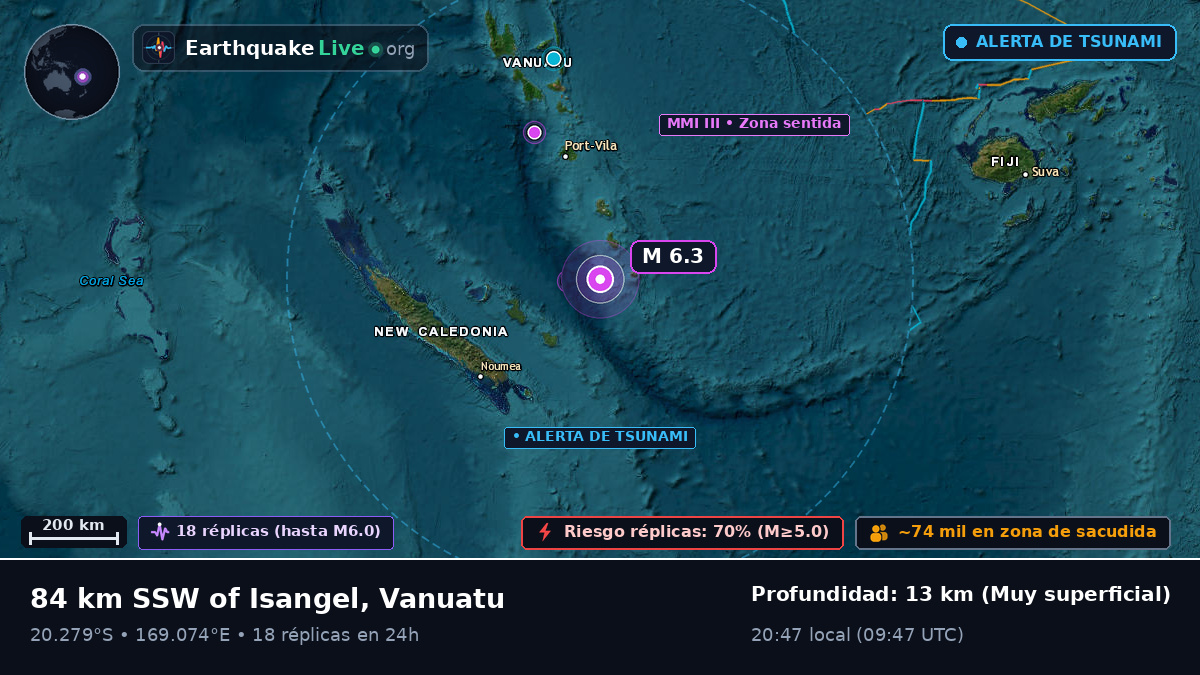 Océano Pacífico Sur (Vanuatu)