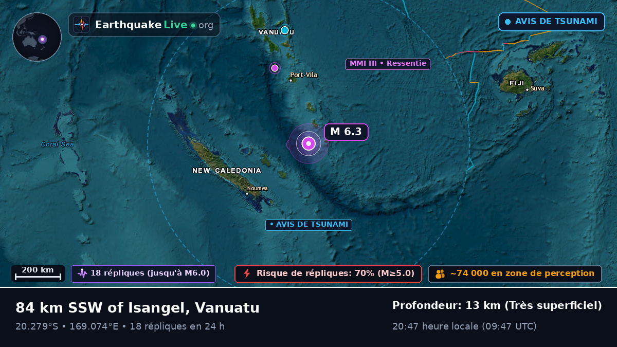 Océan Pacifique Sud (Vanuatu)