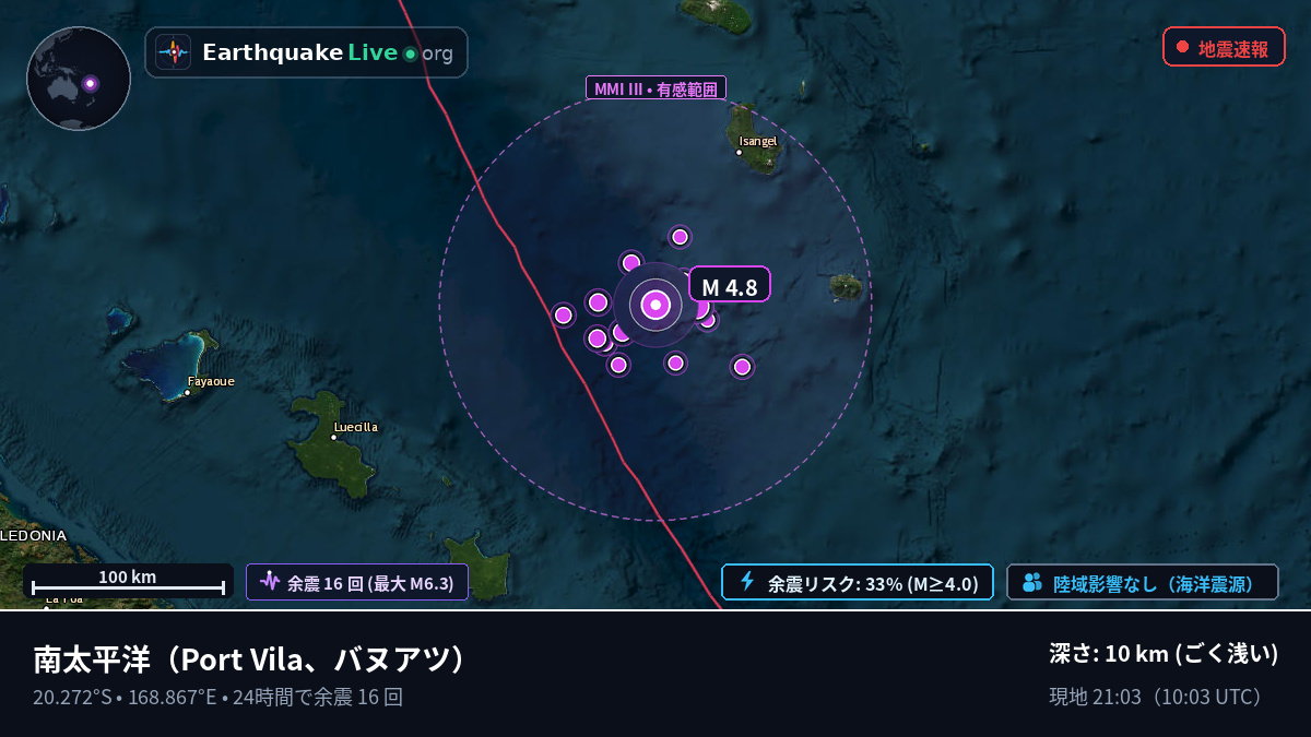 南太平洋 (バヌアツ)