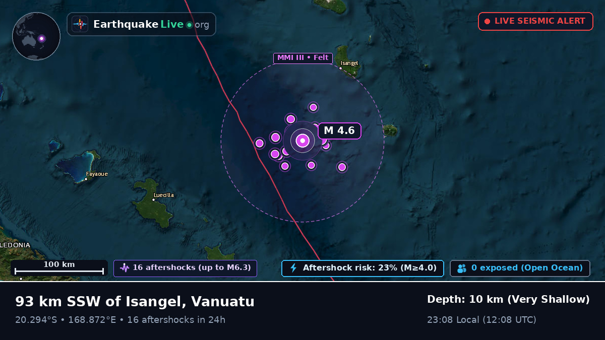 South Pacific Ocean (Vanuatu)