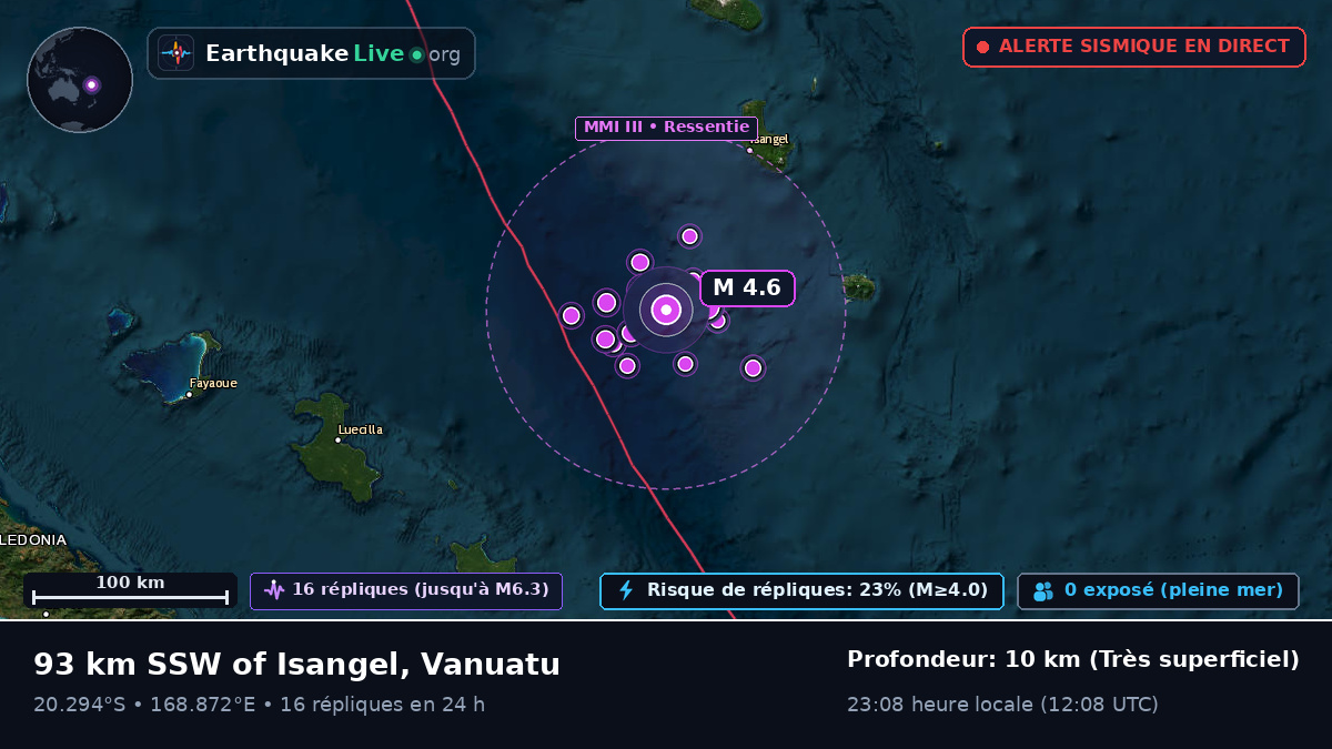 Océan Pacifique Sud (Vanuatu)