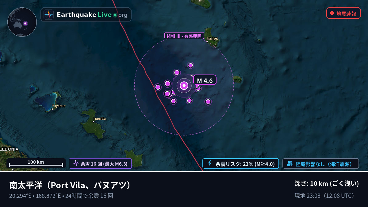 南太平洋 (バヌアツ)