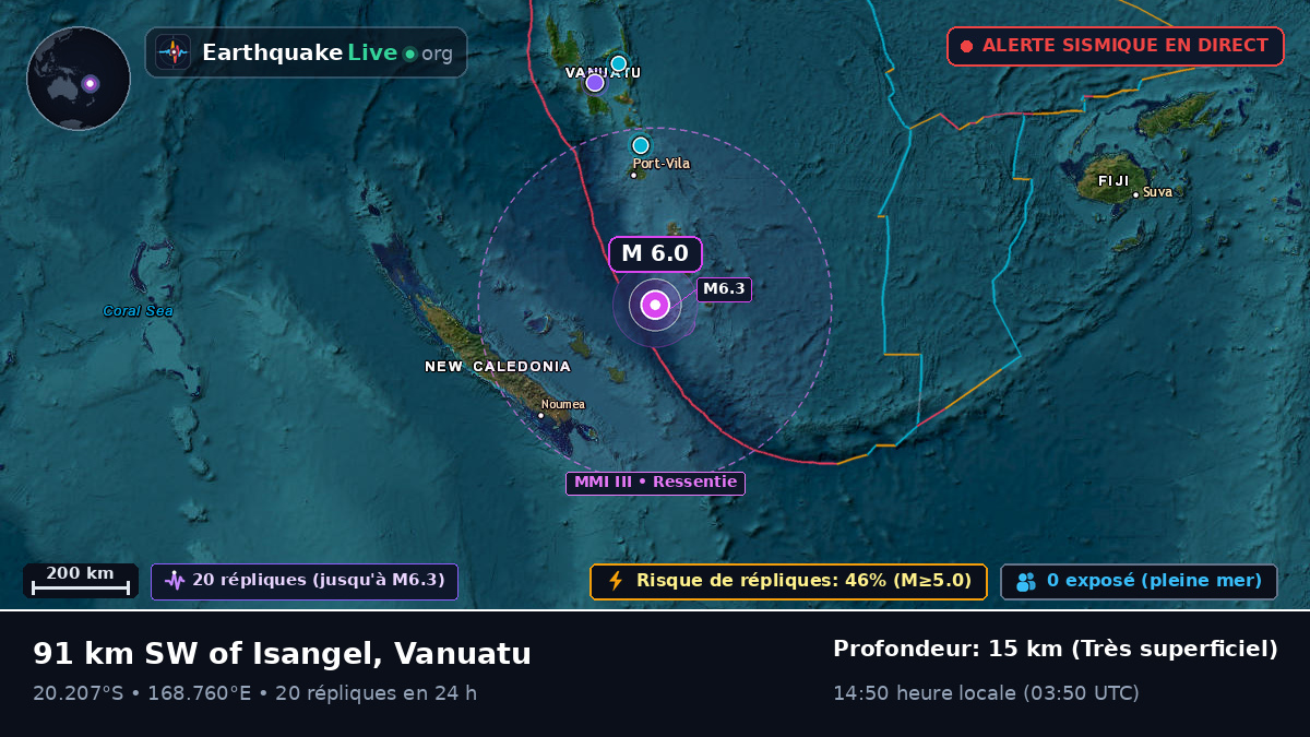 Océan Pacifique Sud (Vanuatu)