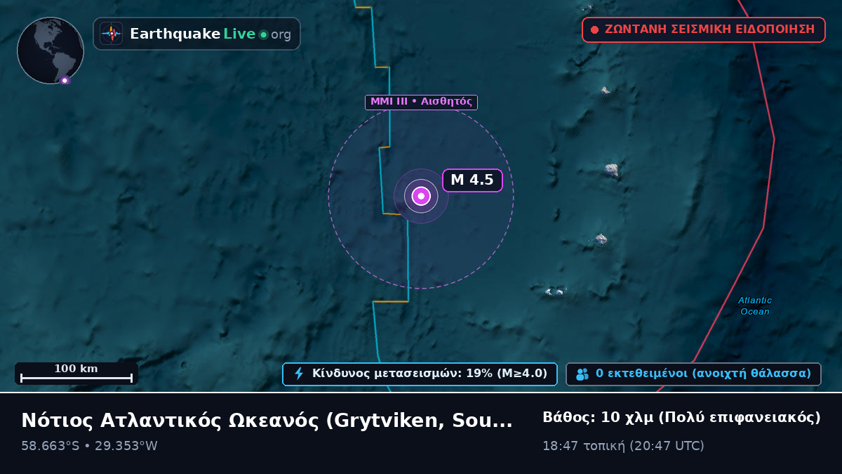 Νότιος Ατλαντικός Ωκεανός (South Georgia and the Islands)