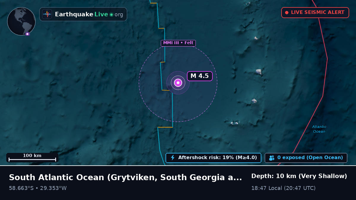 South Atlantic Ocean (South Georgia and the Islands)