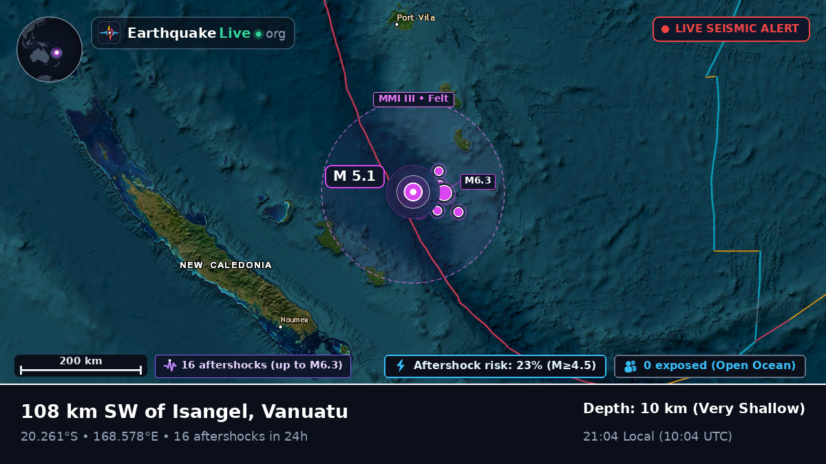 South Pacific Ocean (Vanuatu)