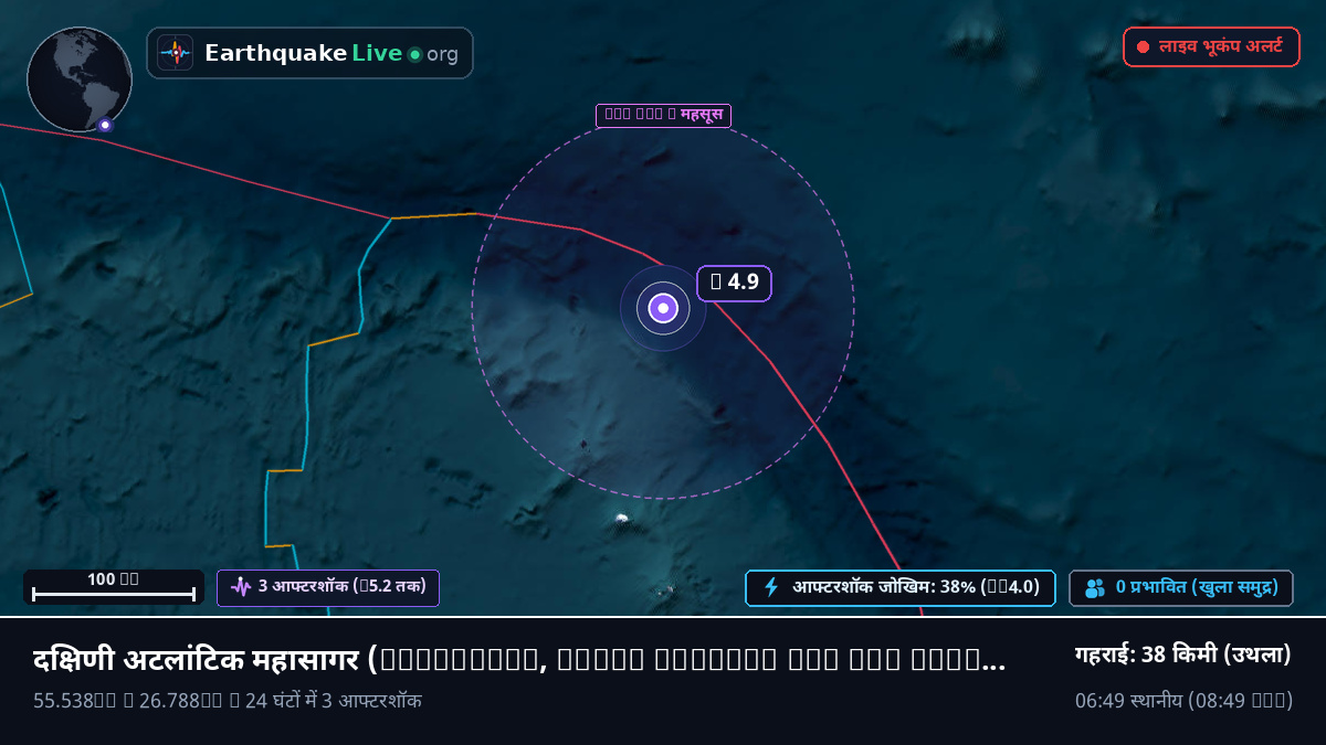 दक्षिणी अटलांटिक महासागर (South Georgia and the Islands)