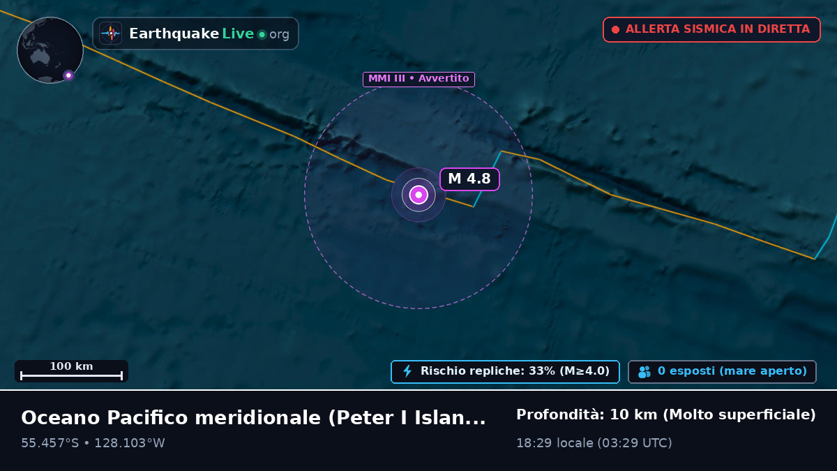 Oceano Pacifico meridionale (Antarctica)