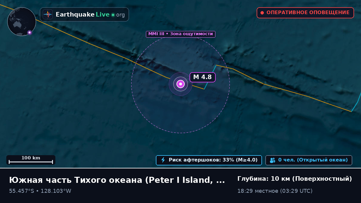 Южная часть Тихого океана (Antarctica)
