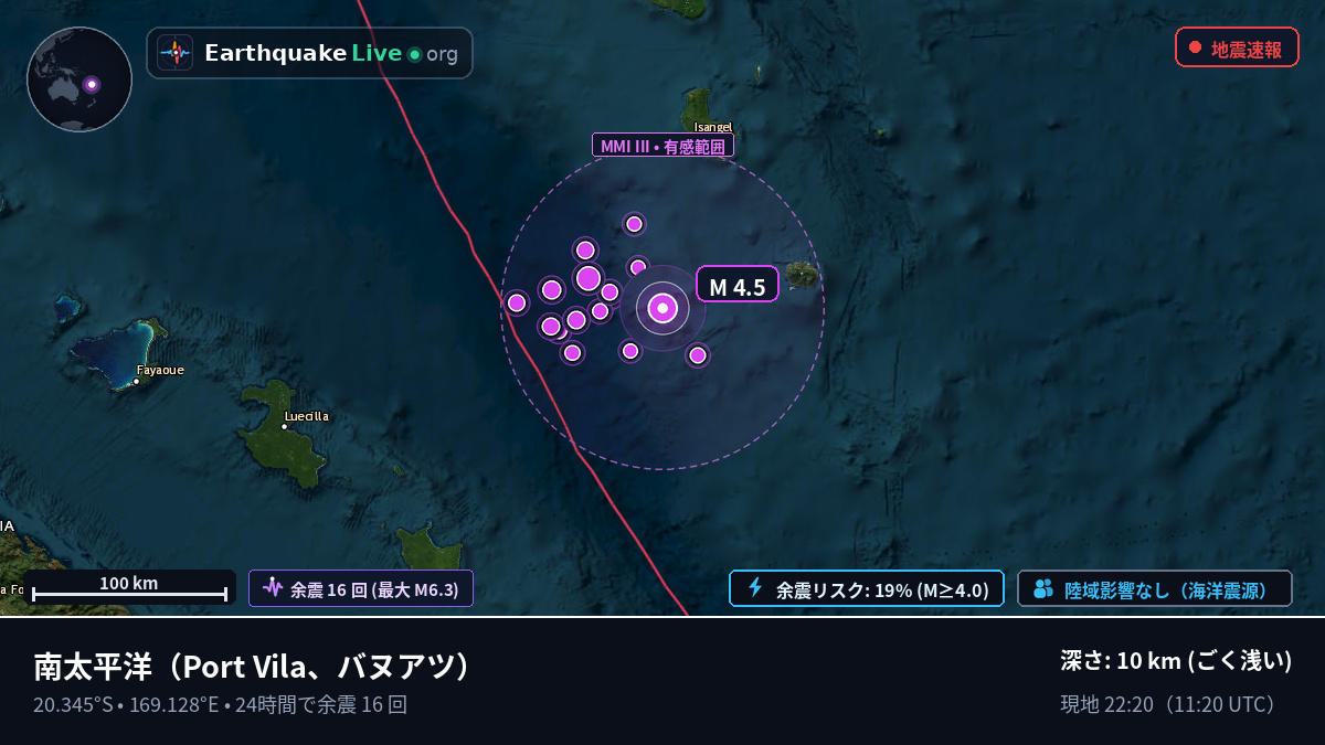 南太平洋 (バヌアツ)