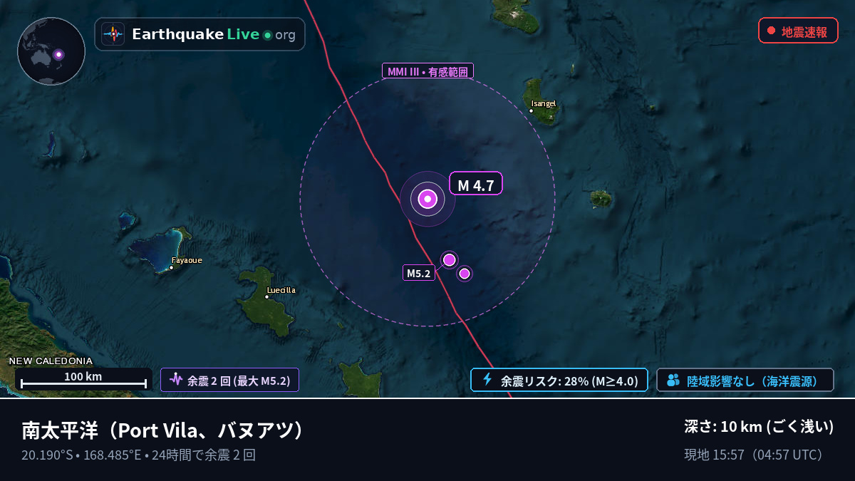 南太平洋 (バヌアツ)