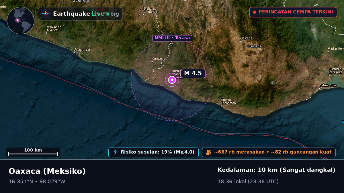 Oaxaca, Meksiko