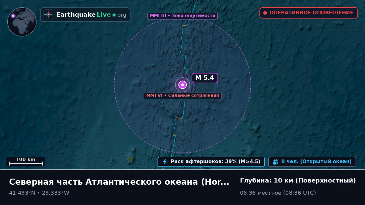 Северная часть Атлантического океана (Португалия)