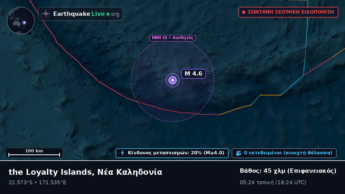 Νότιος Ειρηνικός Ωκεανός (Νέα Καληδονία)