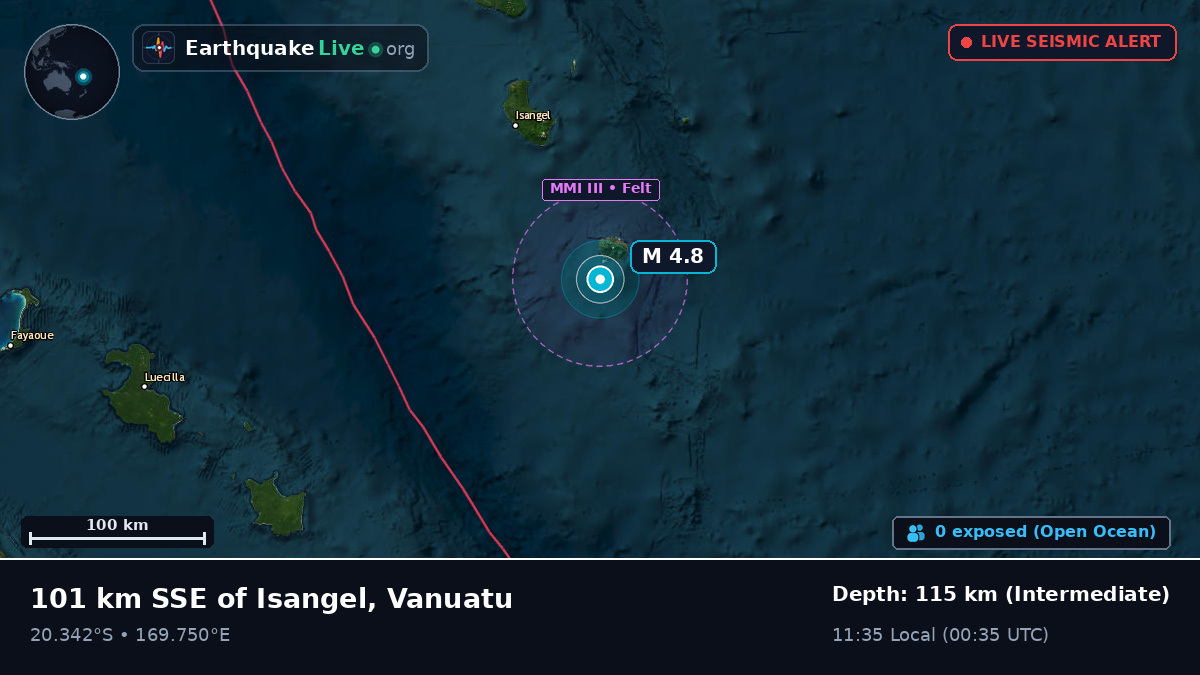 South Pacific Ocean (Vanuatu)