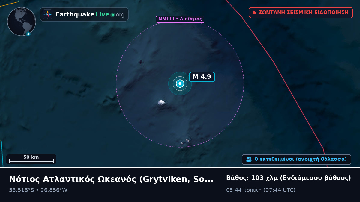 Νότιος Ατλαντικός Ωκεανός (South Georgia and the Islands)