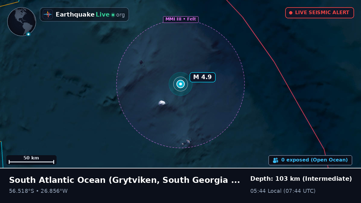 South Atlantic Ocean (South Georgia and the Islands)