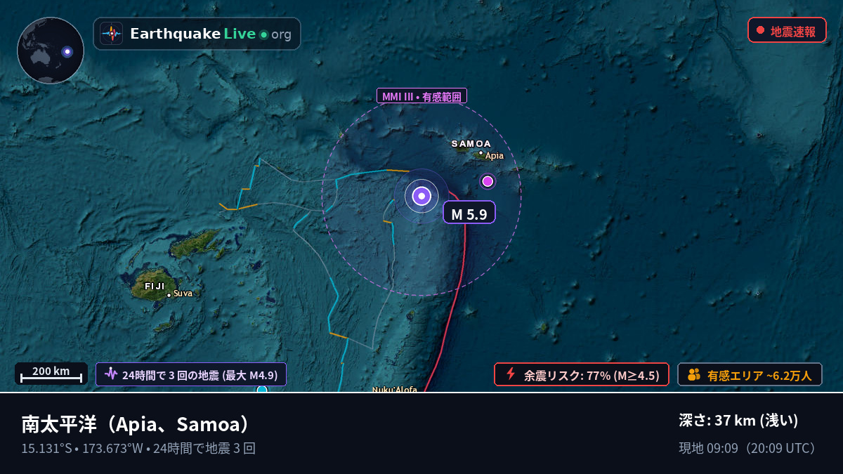南太平洋 (Samoa)
