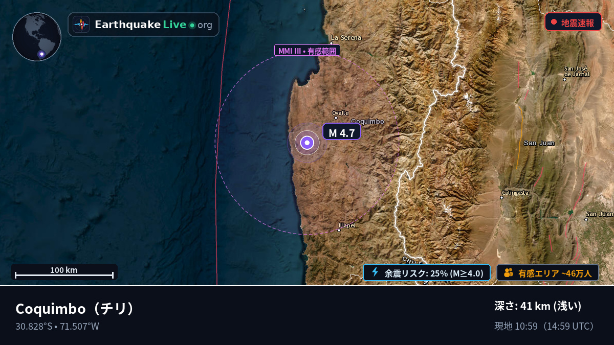 Coquimbo, チリ