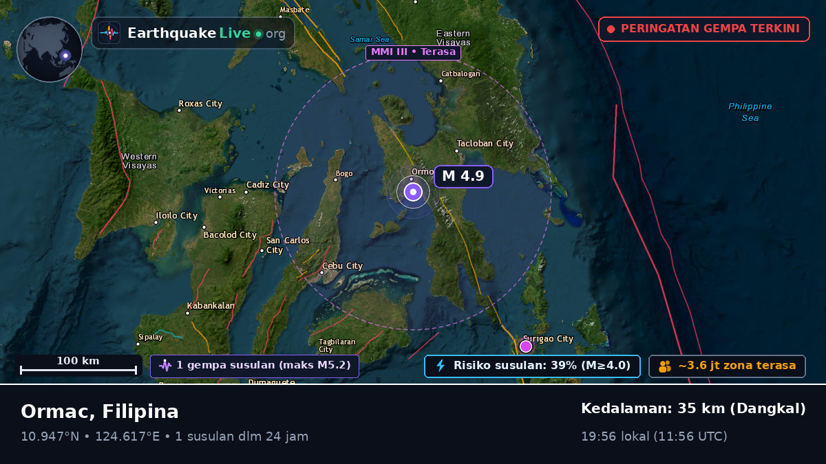 Ormac, Leyte, Filipina
