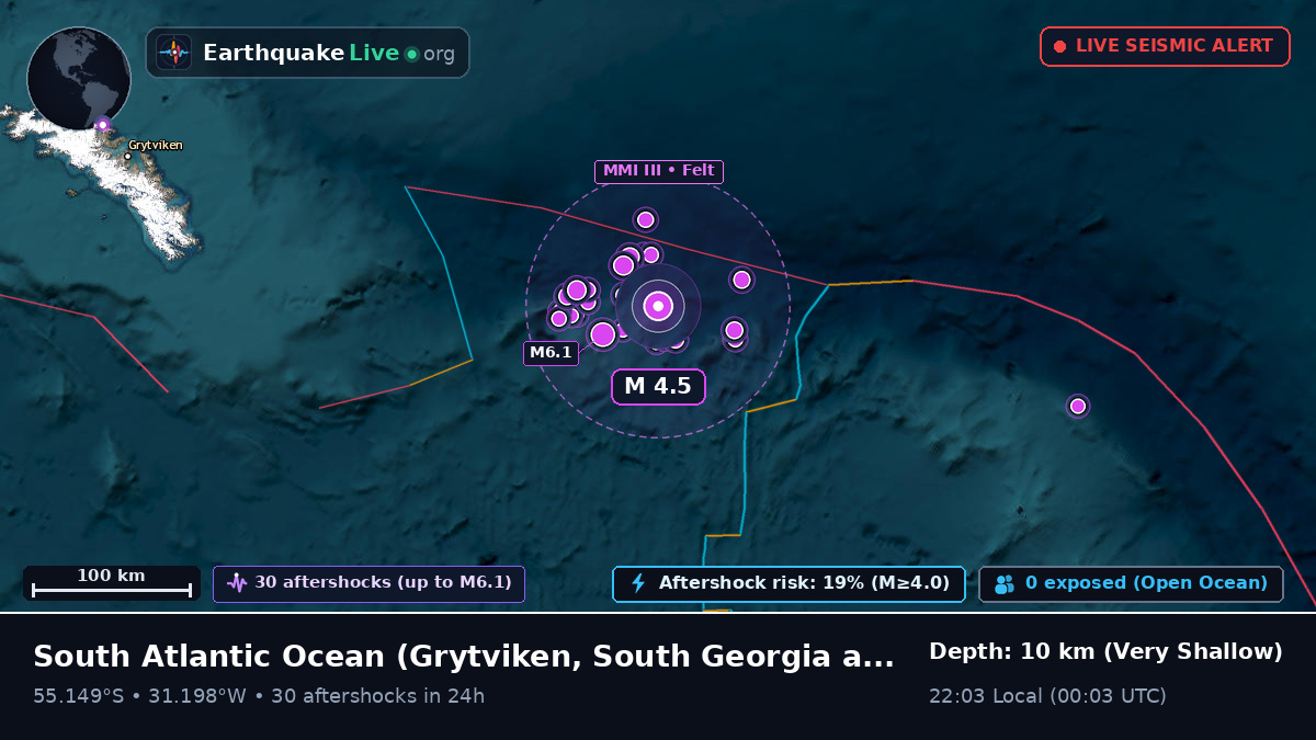 South Atlantic Ocean (South Georgia and the Islands)