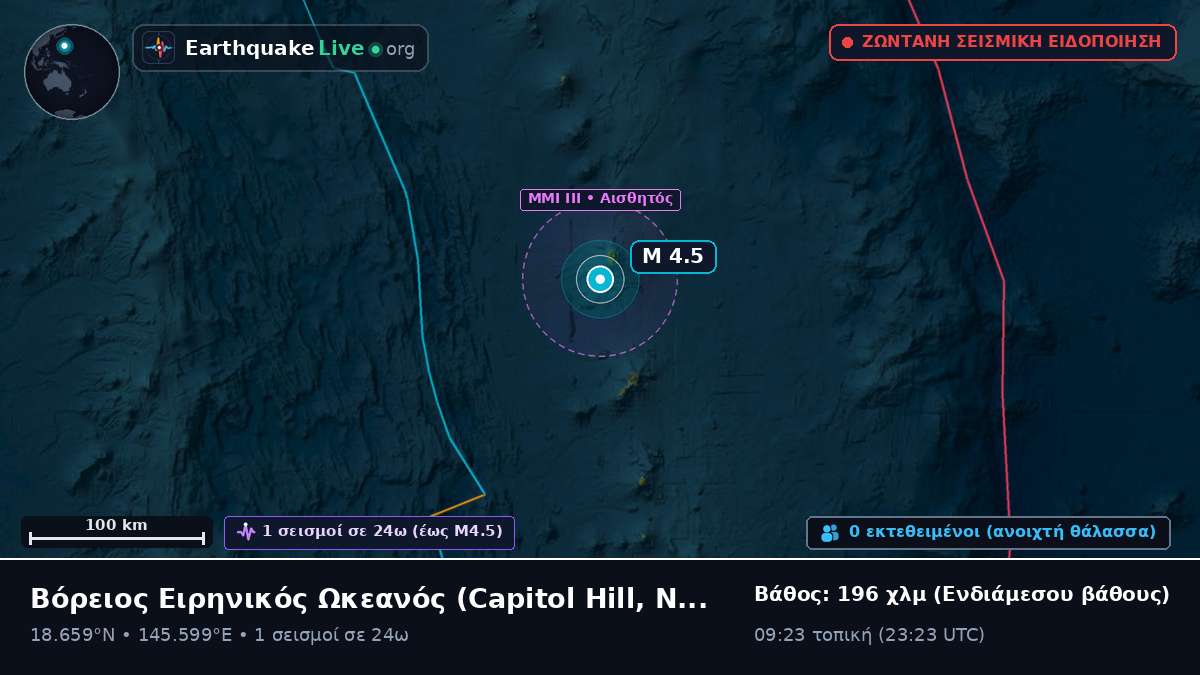 Βόρειος Ειρηνικός Ωκεανός (Northern Mariana Islands)