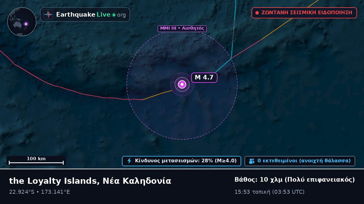 Νότιος Ειρηνικός Ωκεανός (Νέα Καληδονία)