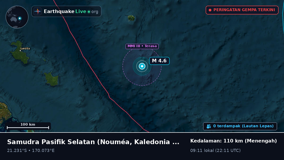 Samudra Pasifik Selatan (Kaledonia Baru)